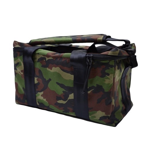 45 RECORD BAG(WOODLAND CAMO）