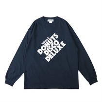 DONUTS DISCO DELUXE Vol.3 LONG SLEEVE TEE (BLACK - M)